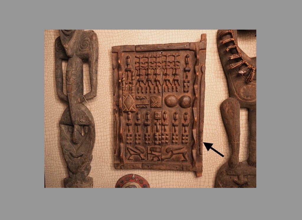 Traditionele Dogon-deur, Mali (251028-02), Ophalen of Verzenden