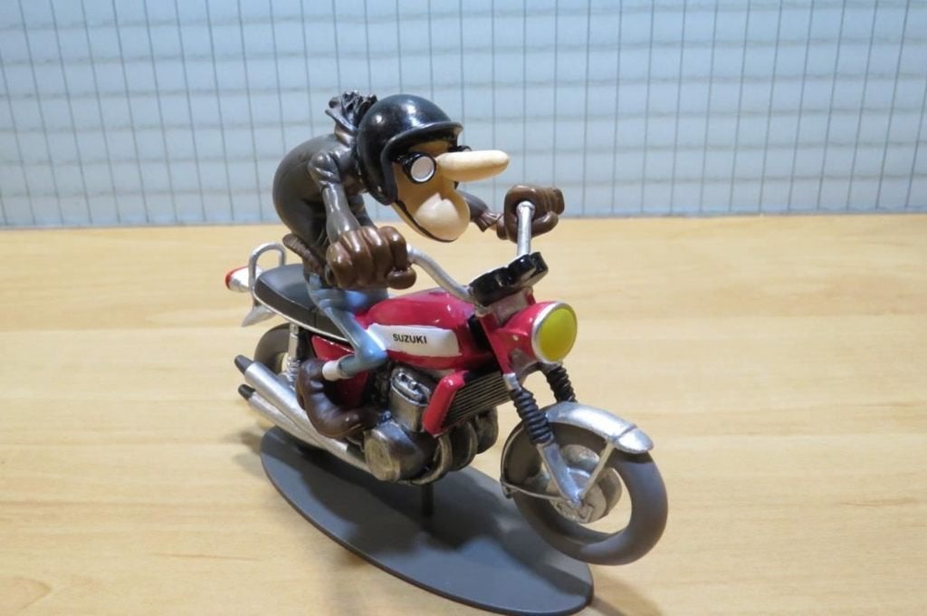 Joe Bar Jules la Bouillotte Suzuki GT750 1:18 JB159 los, Ophalen of Verzenden, Nieuw, Overige typen