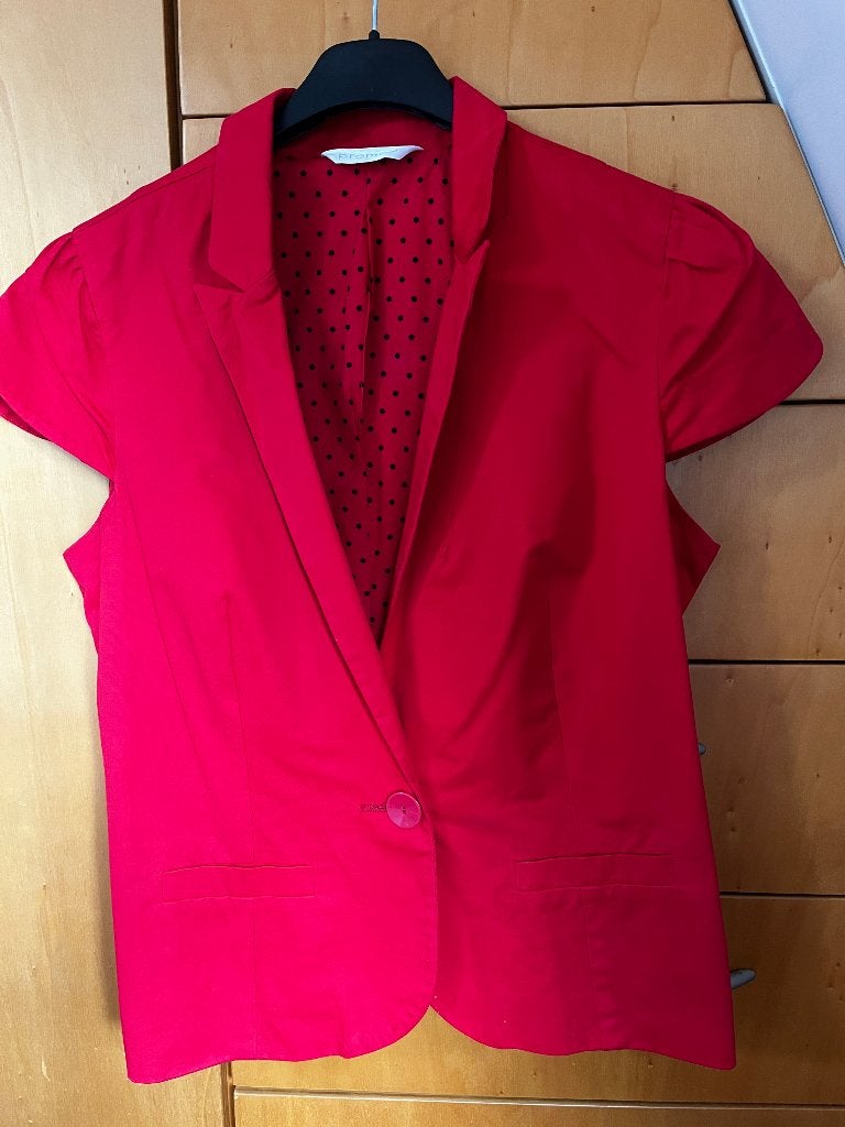 Rood Promod zomertopje vest small, Kleding | Dames, Zo goed als nieuw, Korte mouw, Maat 36 (S), Rood