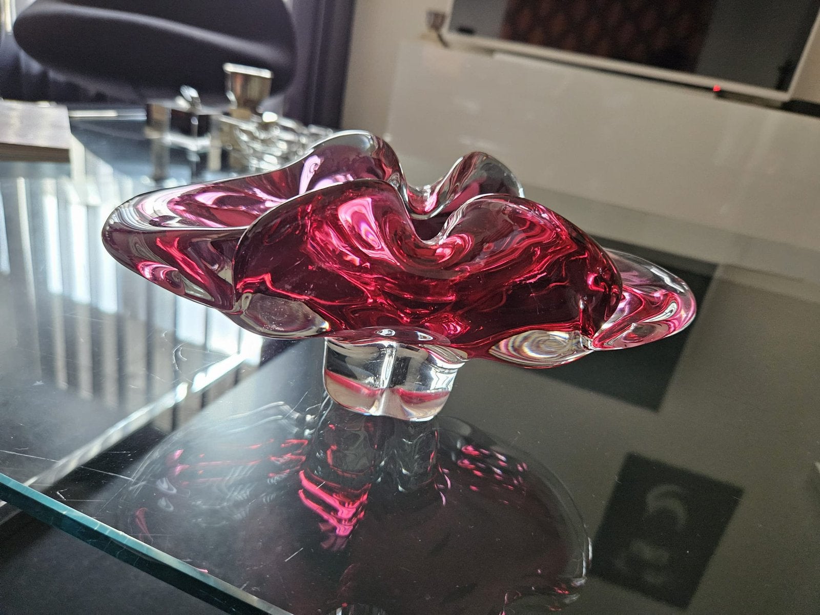 MURANO (schaaltje roze), Antiek en Kunst, Ophalen of Verzenden