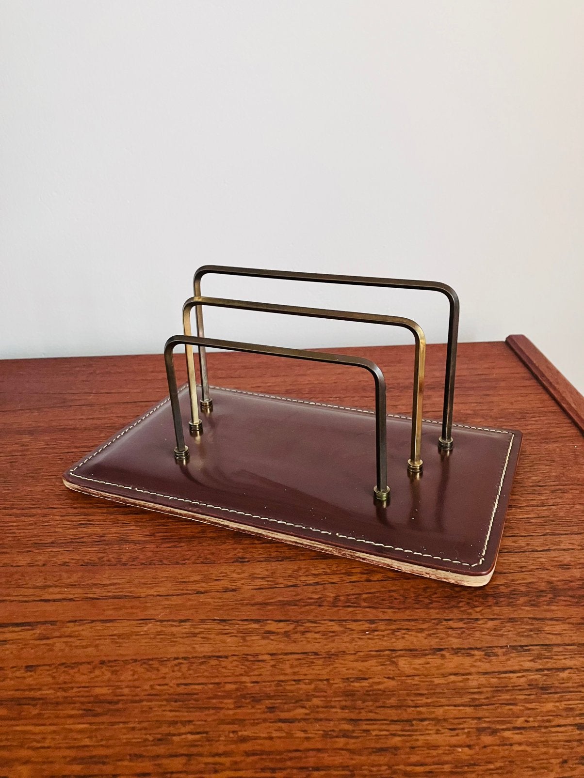 Prachtige vintage brievenstandaard, Ophalen of Verzenden