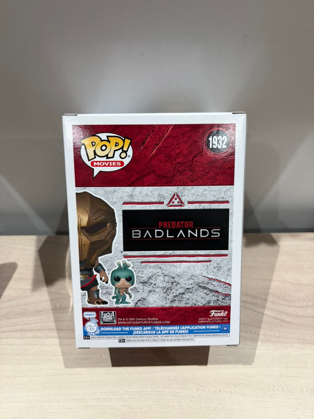 Funko Pop! Movies #1932 Dek with Bud – Predator: Badlands, Verzamelen, Poppetjes en Figuurtjes, Funko Europe, Ophalen of Verzenden