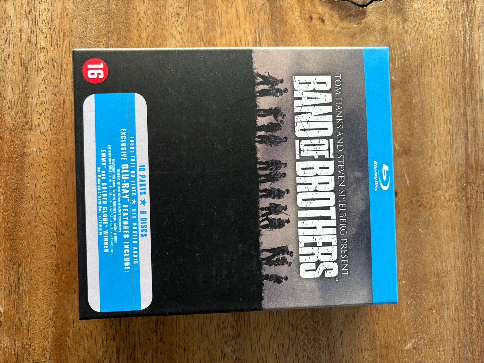 Band of Brothers Blu-ray Boxset - Complete Serie, Ophalen of Verzenden, Zo goed als nieuw, Tv en Series, Boxset