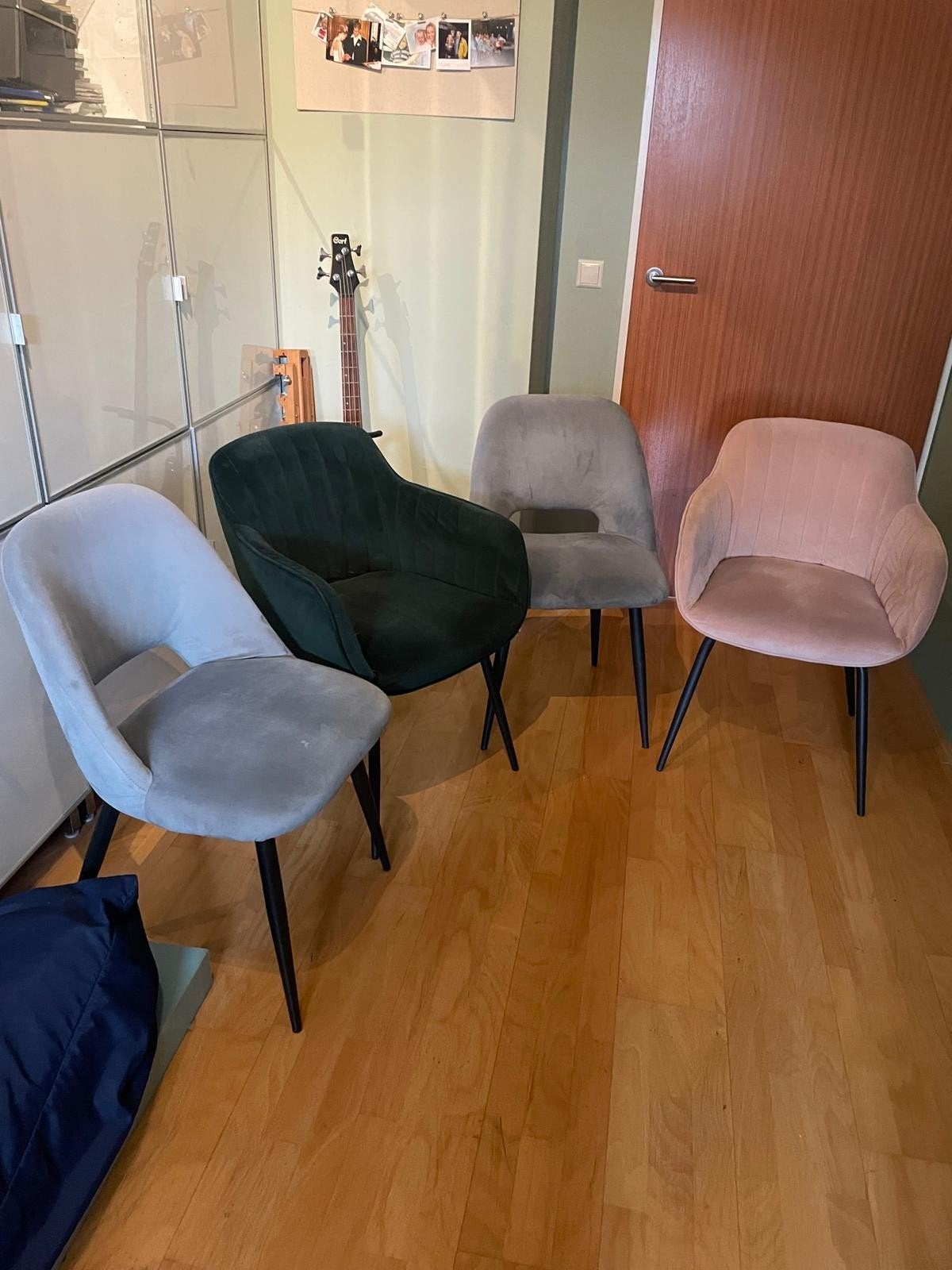 4 Eetkamerstoelen, Ophalen of Verzenden, Gebruikt, Vier