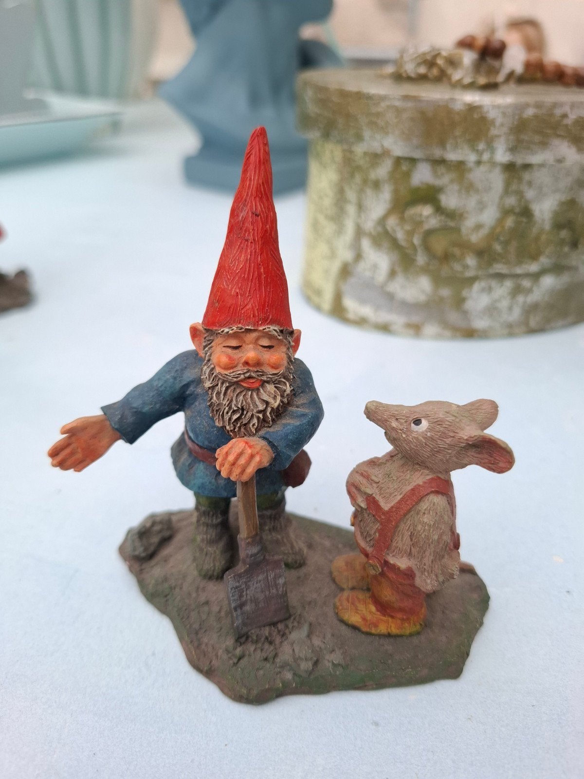 Classic Gnomes Riem Poortvliet - 4 stuks, Ophalen of Verzenden, Zo goed als nieuw