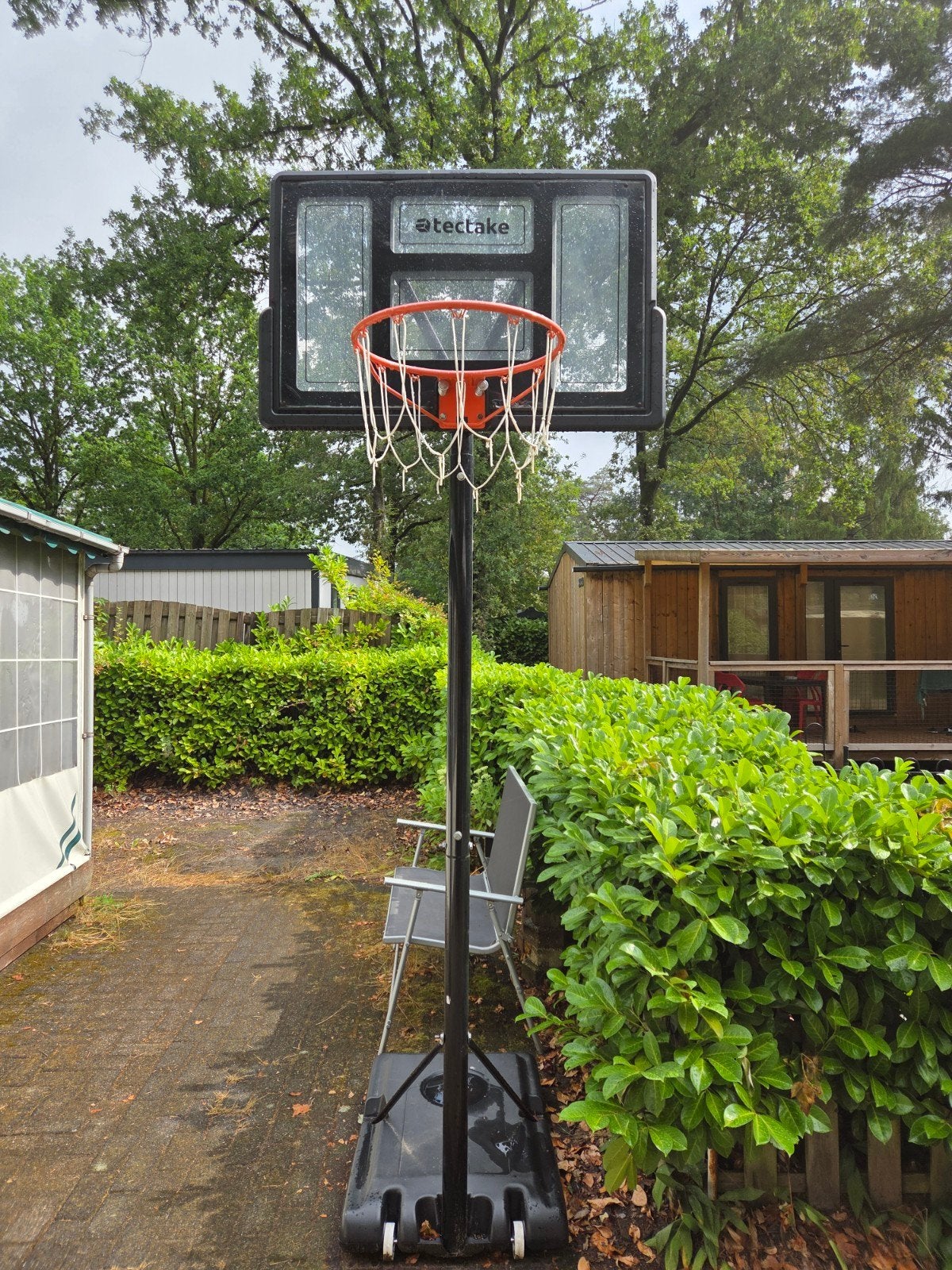 compleet basket, Ophalen, Gebruikt, Ring, Bord of Paal