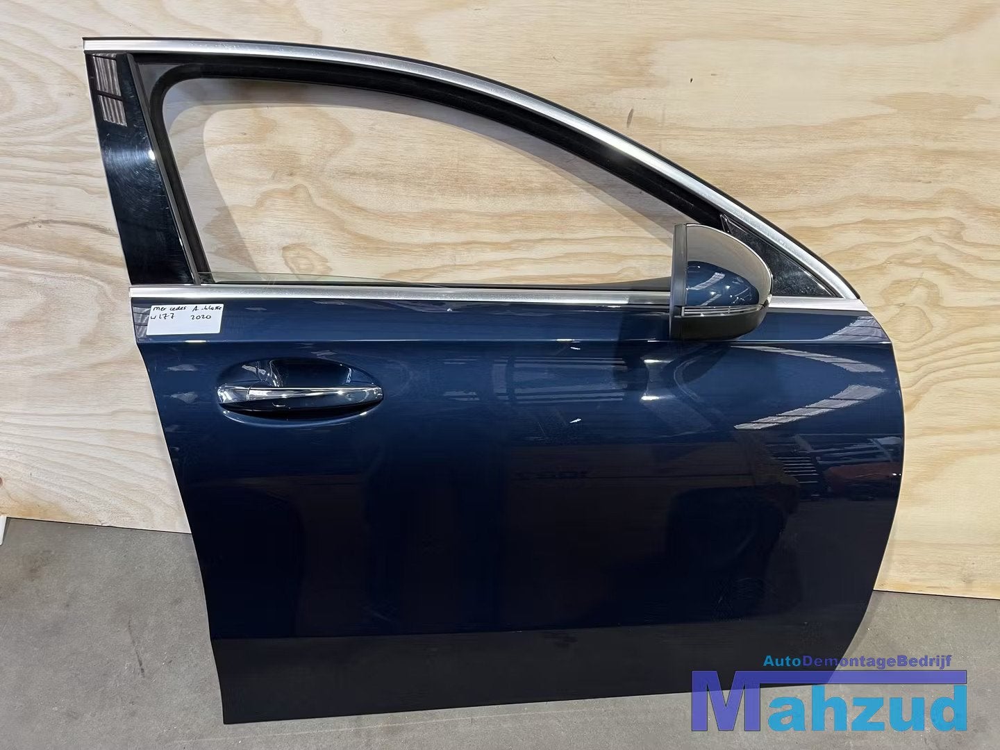 MERCEDES A KLASSE W177 Blauw rechts voor deur spiegel 2, Gebruikt, Mercedes-Benz AG, Deur, Mercedes-Benz