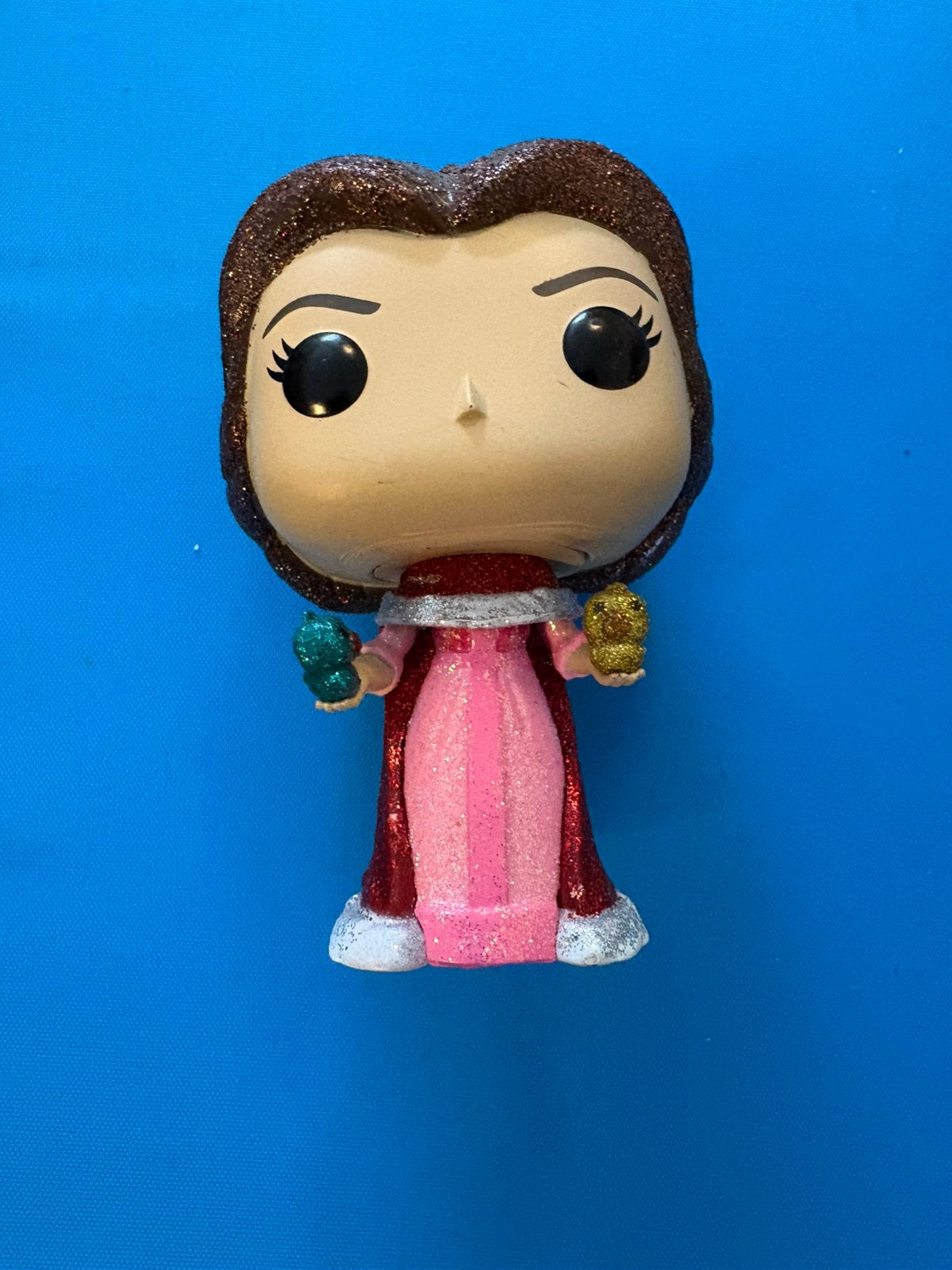 Disney Funko Pop #241 Belle Glitter Kerst Ornament, Ophalen of Verzenden, Zo goed als nieuw