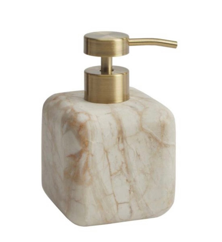 AQUANOVA Blake zeepdispenser zeeppomp SOAP DISPENSER NIEUW!!, Ophalen of Verzenden, Nieuw, Beige
