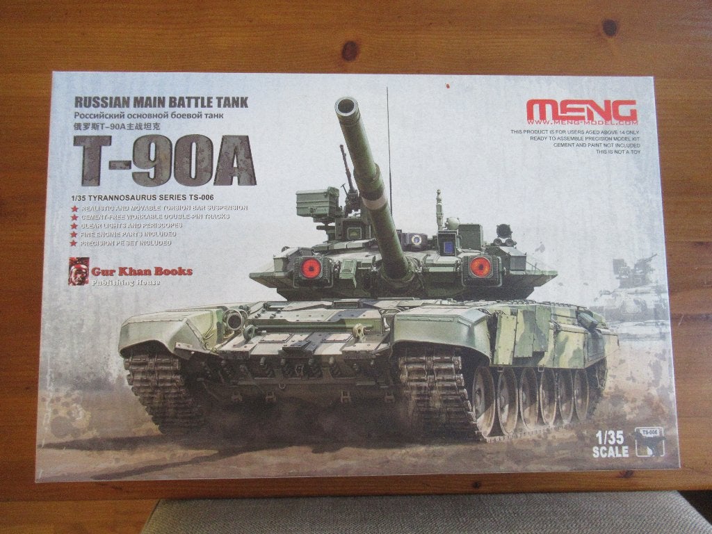 Russian T-90A MBT (Meng 1/35), Overige merken, Tank, 1:32 tot 1:50, Nieuw
