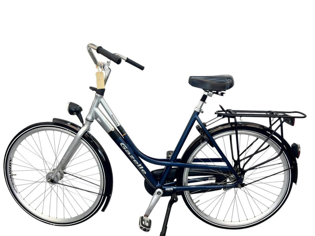 Damesfiets Gazelle Ambiance 28"/55cm/1ver - Garantie/Leverin, Fietsen en Brommers, 9713 Bv Groningen, Gebruikt, Gazelle, 56 cm of meer