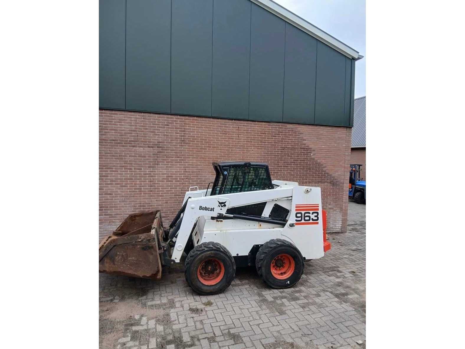 1999 Bobcat 963 Schranklader, Zakelijke goederen, Machines en Bouw | Kranen en Graafmachines, Wiellader of Shovel