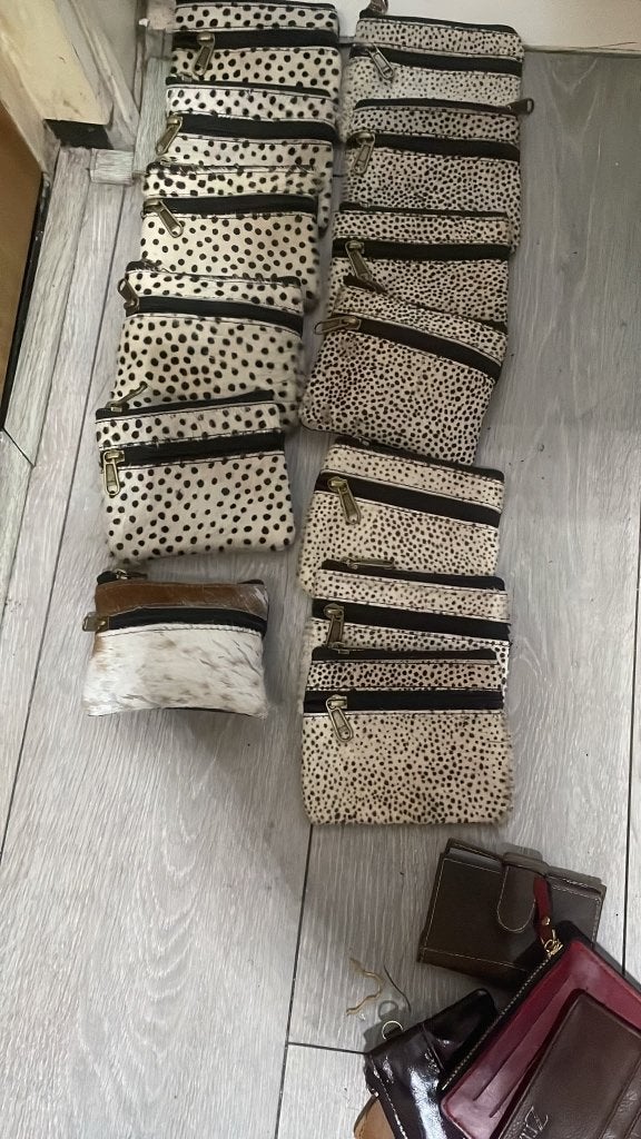 Partij 13x Kleine Dames Portemonnees / Tasjes, Sieraden, Tassen en Uiterlijk, Ophalen of Verzenden, Nieuw, Overige kleuren, Leer