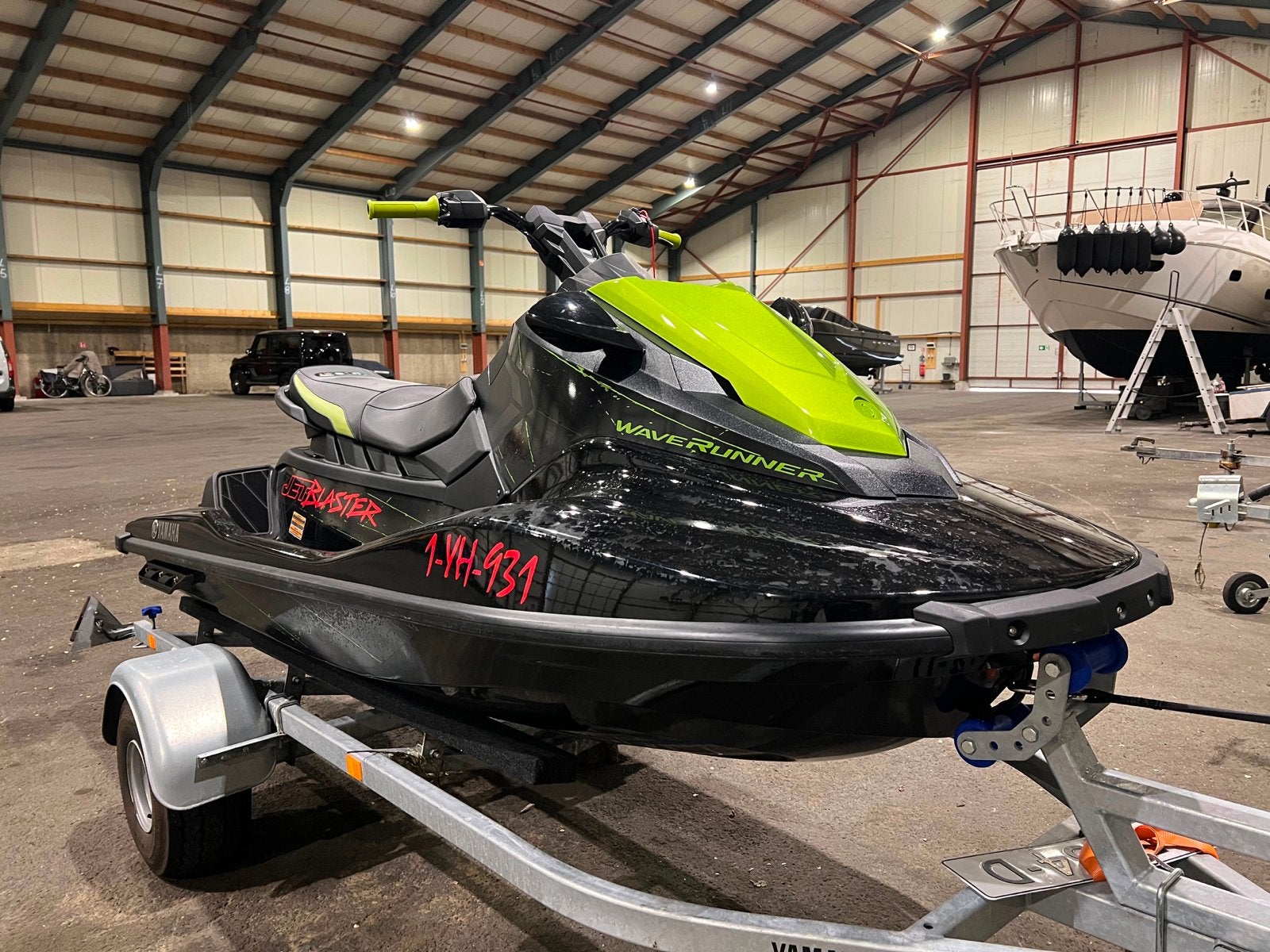 Yamaha Jetblaster met trailer - 20uur - incl BTW!, Watersport en Boten, Jetski's en Waterscooters, Ophalen, Zo goed als nieuw