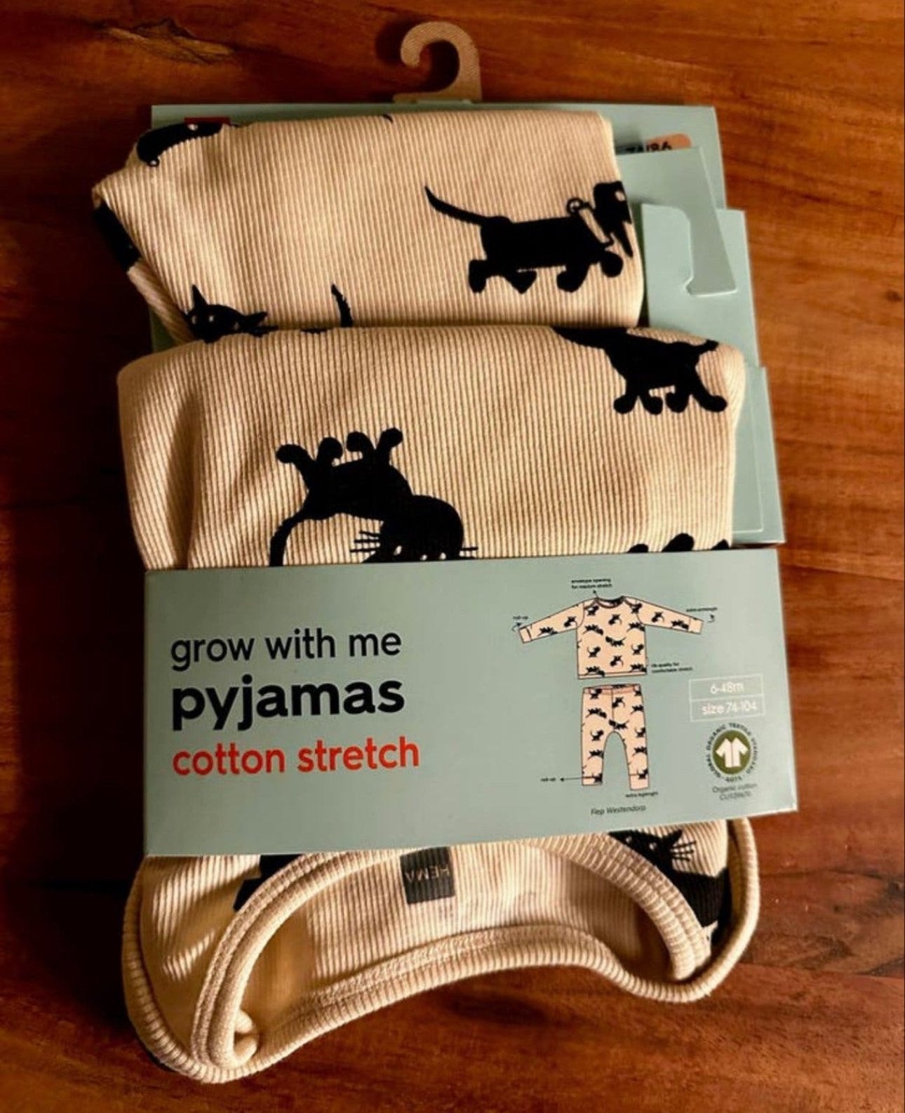 Nieuwe HEMA meegroei pyjama Takkie & Siep (74/80), Ophalen, Nieuw, Jongetje of Meisje, Nacht- of Onderkleding