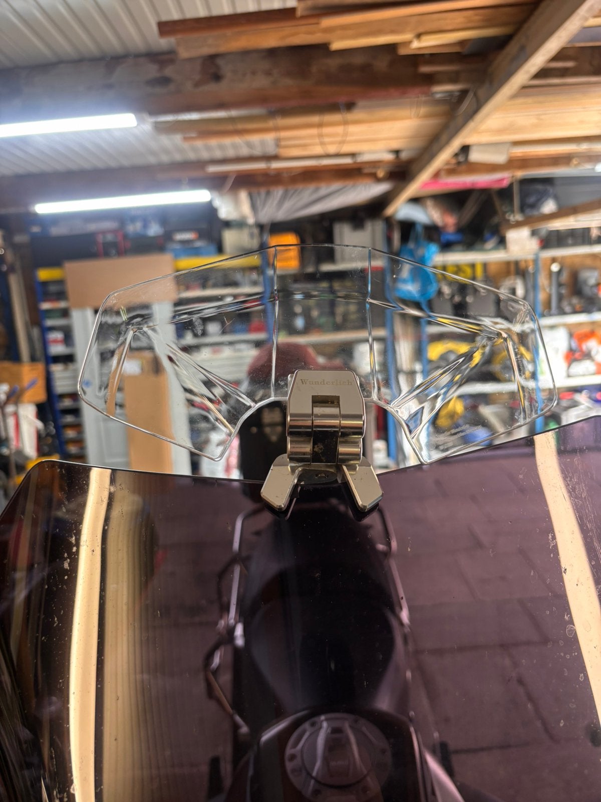 Wunderlich vario ergo 3D+ ruitverhoger., Motoren, Accessoires | Overige, Ophalen of Verzenden, Zo goed als nieuw