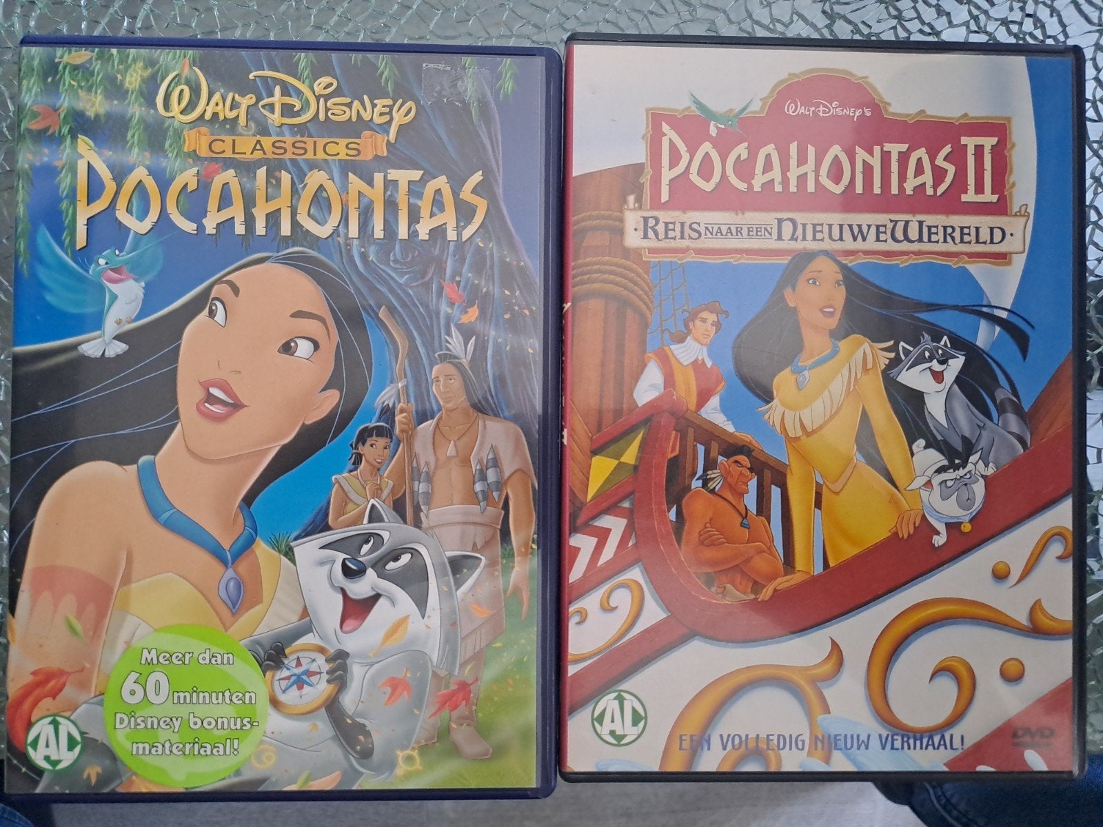 Pocahontas 1&2 (dvd), Alle leeftijden, Ophalen of Verzenden, Zo goed als nieuw