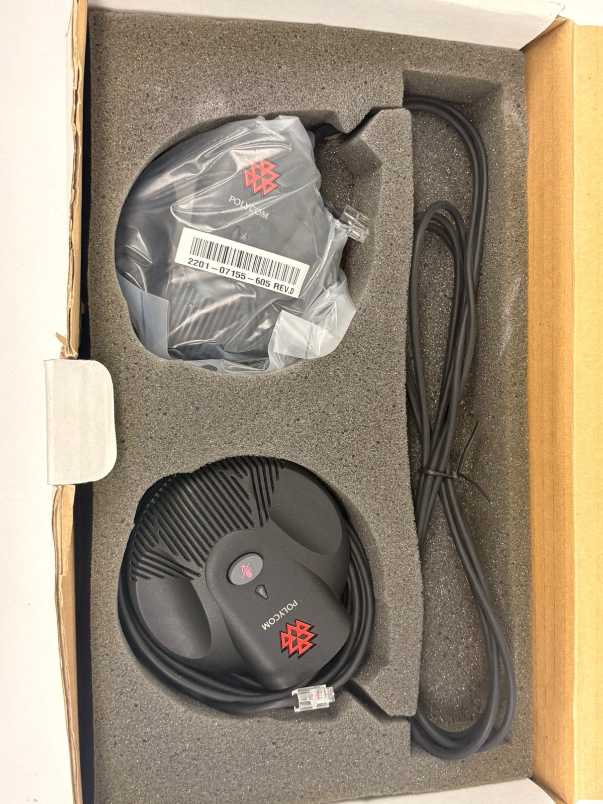 Polycom SoundStation 2 EX Uitbreidingsmicrofoons, Auto diversen, Autospeakers, Zo goed als nieuw, Ophalen of Verzenden
