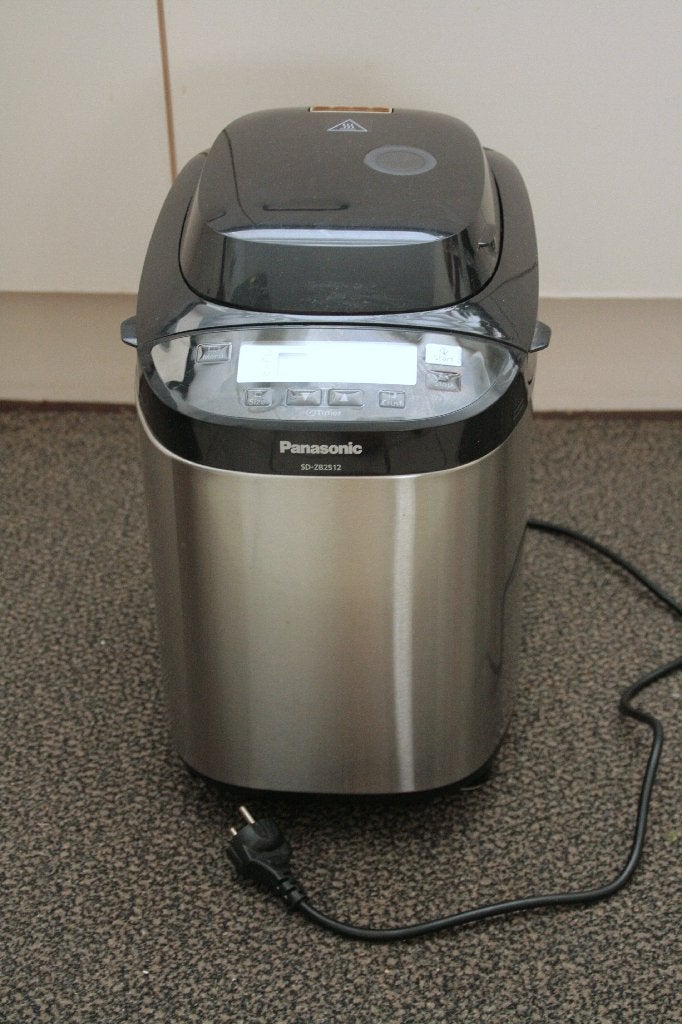 Panasonic Broodbakmachine SD-ZB2512, Gebruikt, Kijkvenster, 400 tot 800 gram deeg, Ophalen