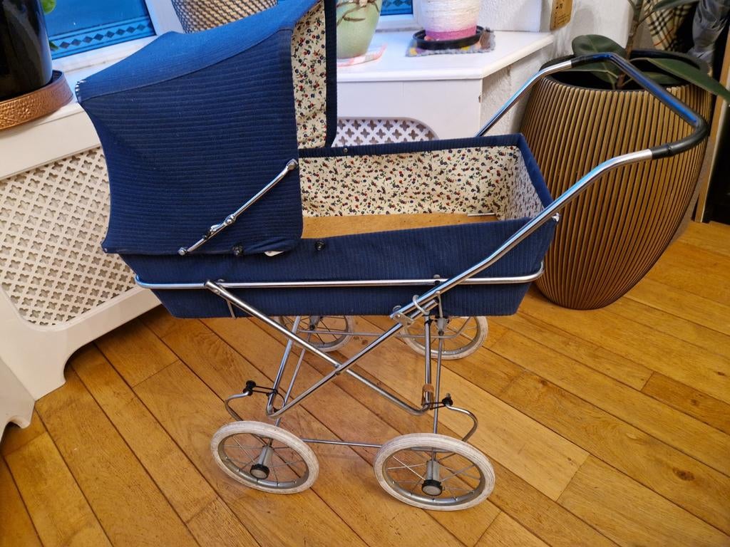 Vintage oude poppenwagen jaren 50, Ophalen, Gebruikt, Overige merken