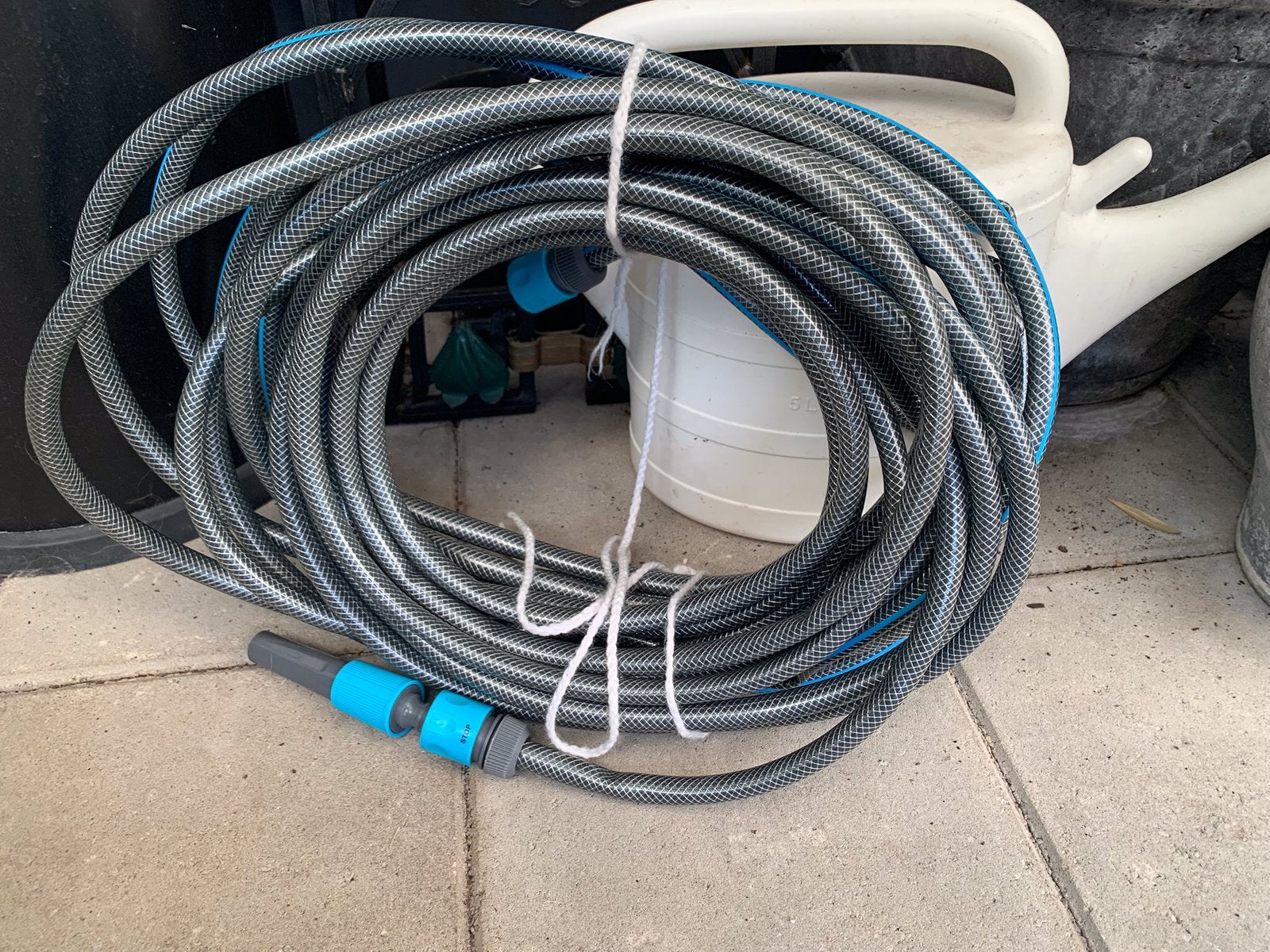 Tuinslang 20 meter nylon, Tuin en Terras, Ophalen, Zo goed als nieuw, Tuinslang