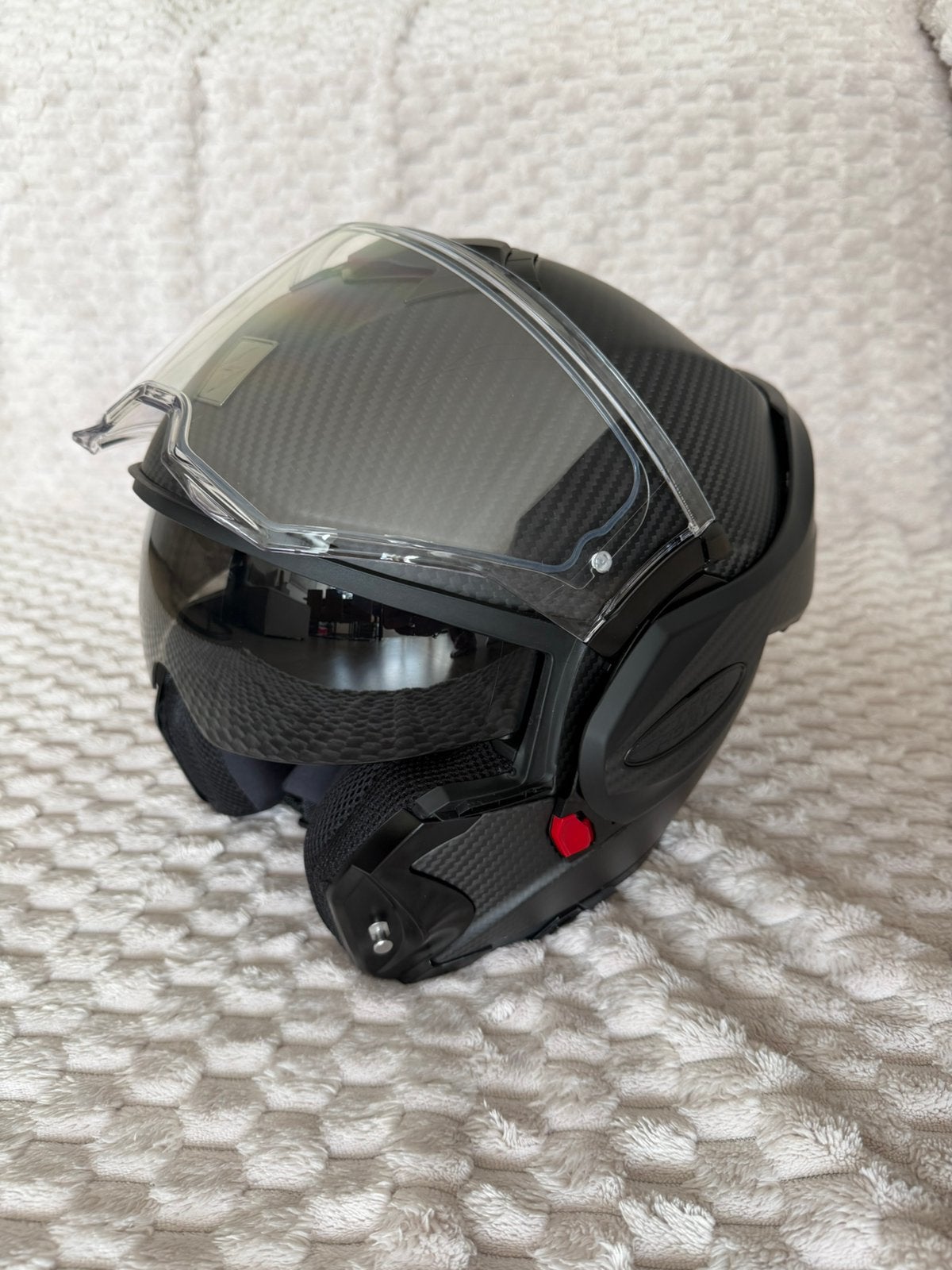 Scorpion EXO-Tech Evo Carbon Solid, Systeemhelm, Nieuw zonder kaartje, S, Ophalen