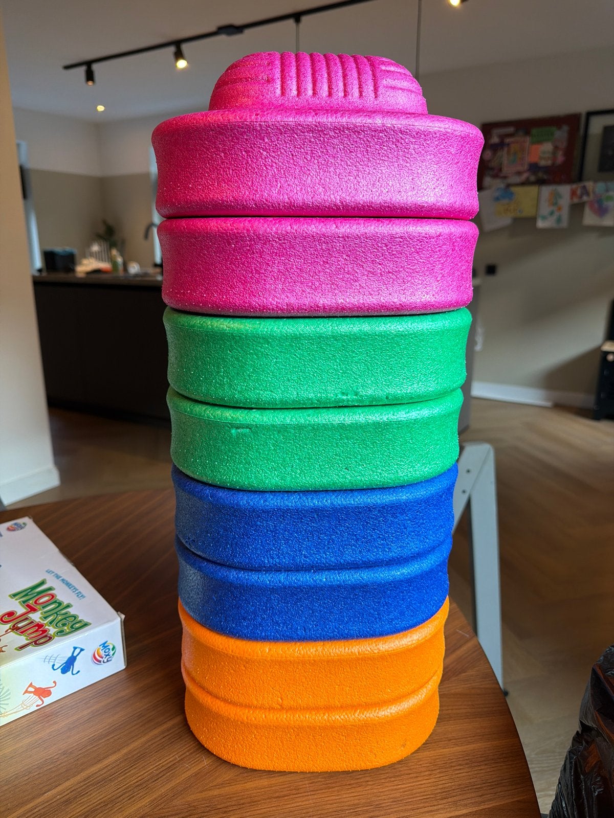 Stapelstenen dubbele set - Kleurrijk speelplezier, Ophalen, Zo goed als nieuw, Jongen of Meisje