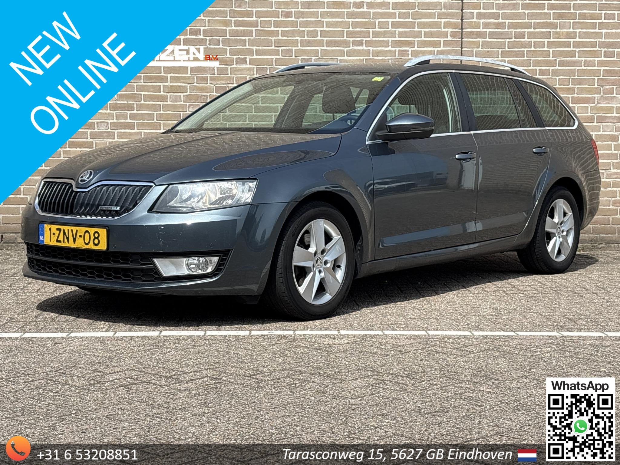 Skoda Octavia Combi 1.6 TDI Greenline | Climate | Cruise | N, Auto's, Voorwielaandrijving, Euro 5, Stof, Gebruikt