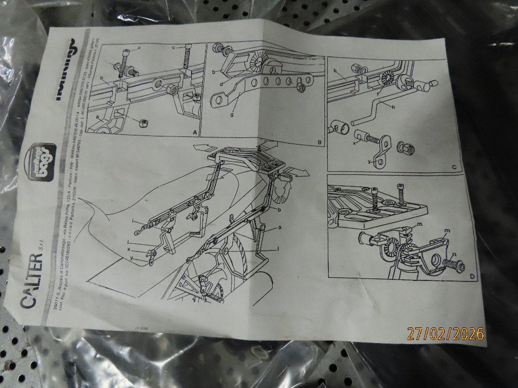 Nieuw Koffer-rek | Rek voor kofferset Nonfango NOS compleet, Motoren, Accessoires | Koffers en Tassen, Nonfango, Nieuw, Ophalen of Verzenden