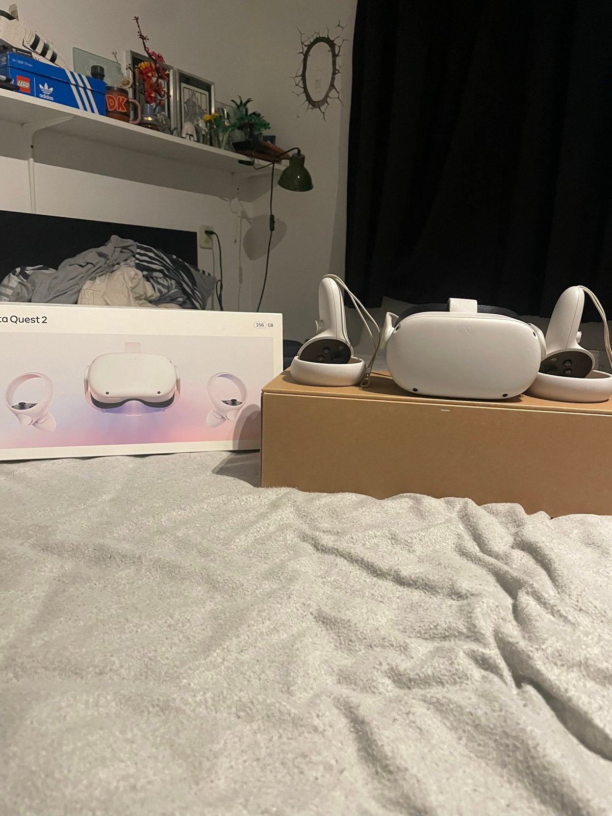 Oculus Meta Quest 2 256GB met opberghoes, Spelcomputers en Games, Virtual Reality, Ophalen of Verzenden, Zo goed als nieuw, VR-bril