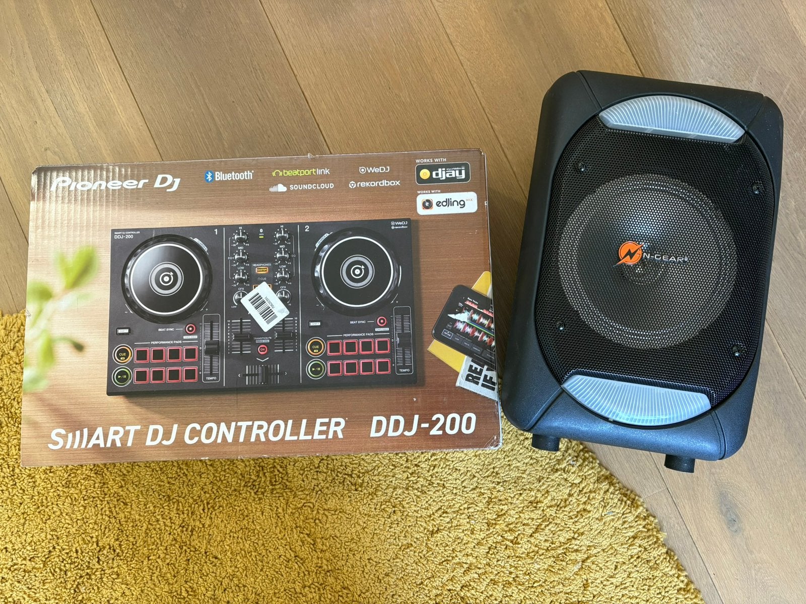 DJ set Pioneer (voor de beginner) + draadloze speaker, Ophalen, Zo goed als nieuw, Pioneer