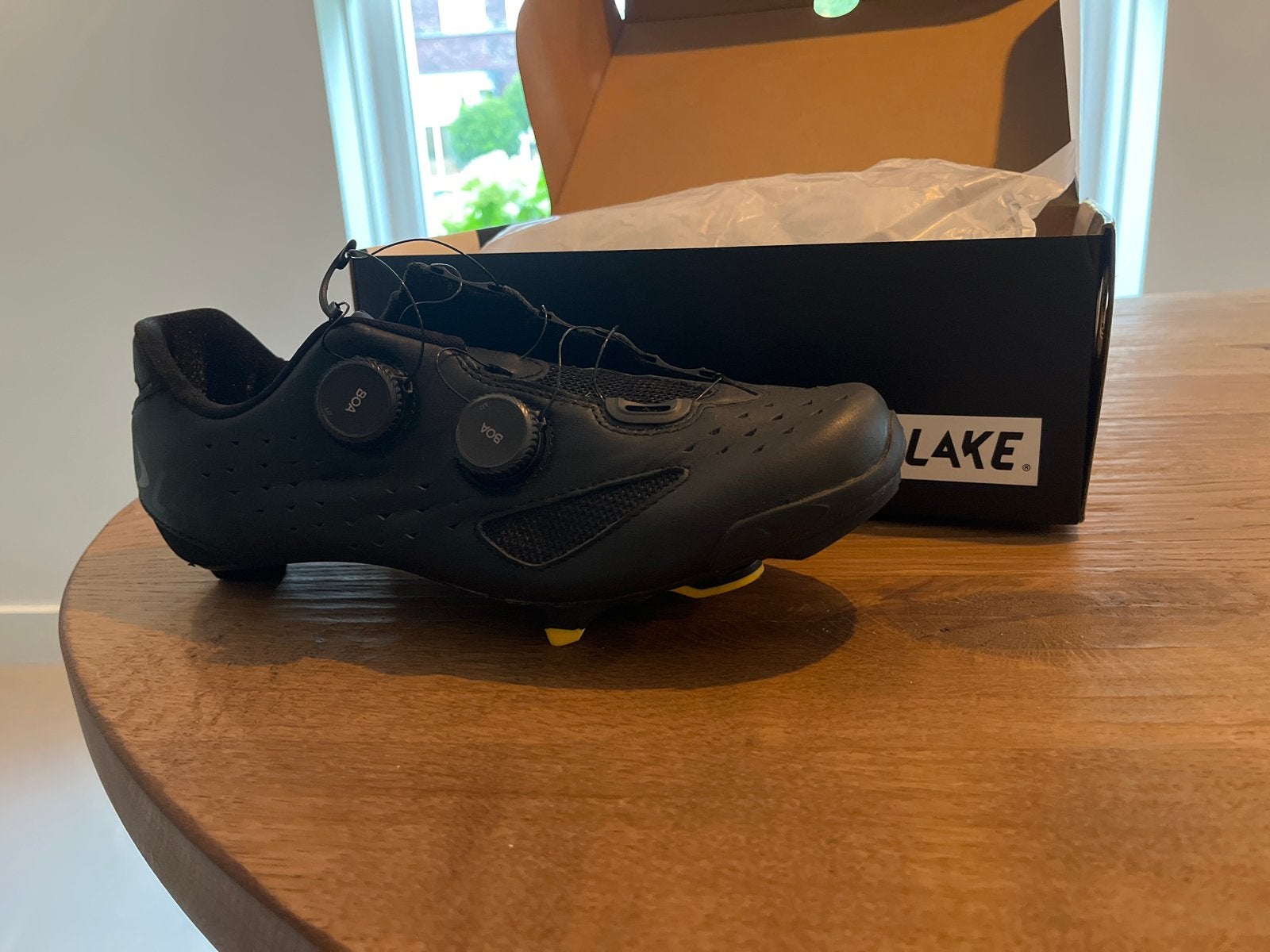 Lake CX238 racefiets schoenen - 1 x gedragen, Ophalen, Nieuw, Kleding