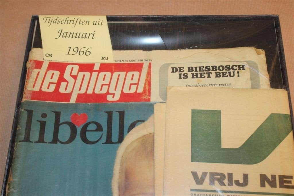 Geschenktip 1966 — Originele Tijdschriften uit Geboortejaar, Boeken, Ophalen of Verzenden, Gelezen