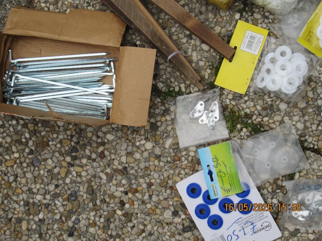 haringen + div onderdelen, Ophalen, Gebruikt
