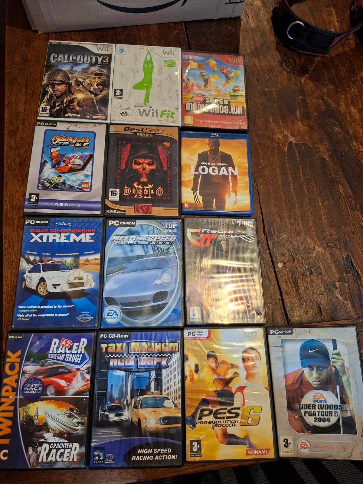 Oude PC en Wii spellen - Diverse, Spelcomputers en Games, Gebruikt, Overige genres, 1 speler, Ophalen of Verzenden
