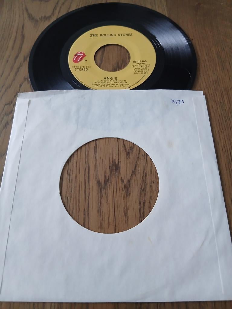 VINYL SINGLE   ROLLING STONES   1973, Single, Ophalen of Verzenden, Pop, 1970 - 1979
