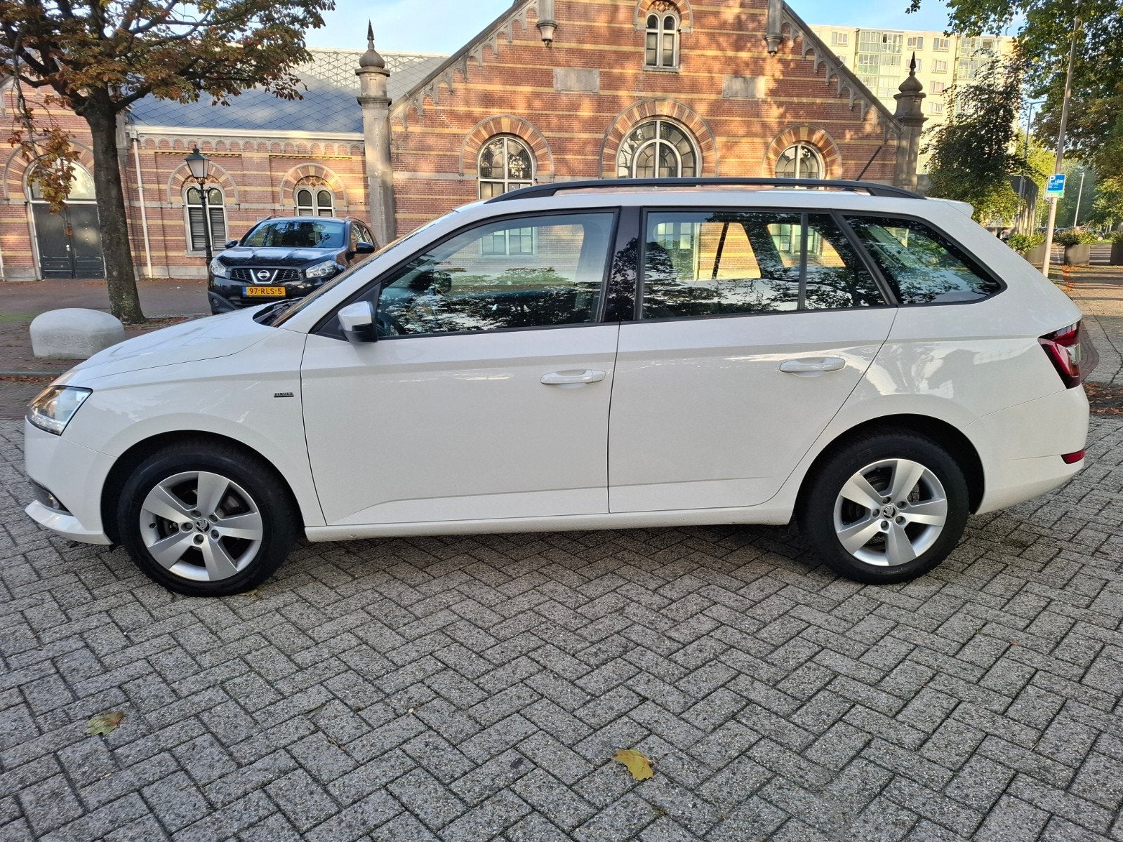 Skoda Fabia 1.0 TSI Greentech 95pk 2019 Wit, Voorwielaandrijving, Zwart, Origineel Nederlands, Stationwagon