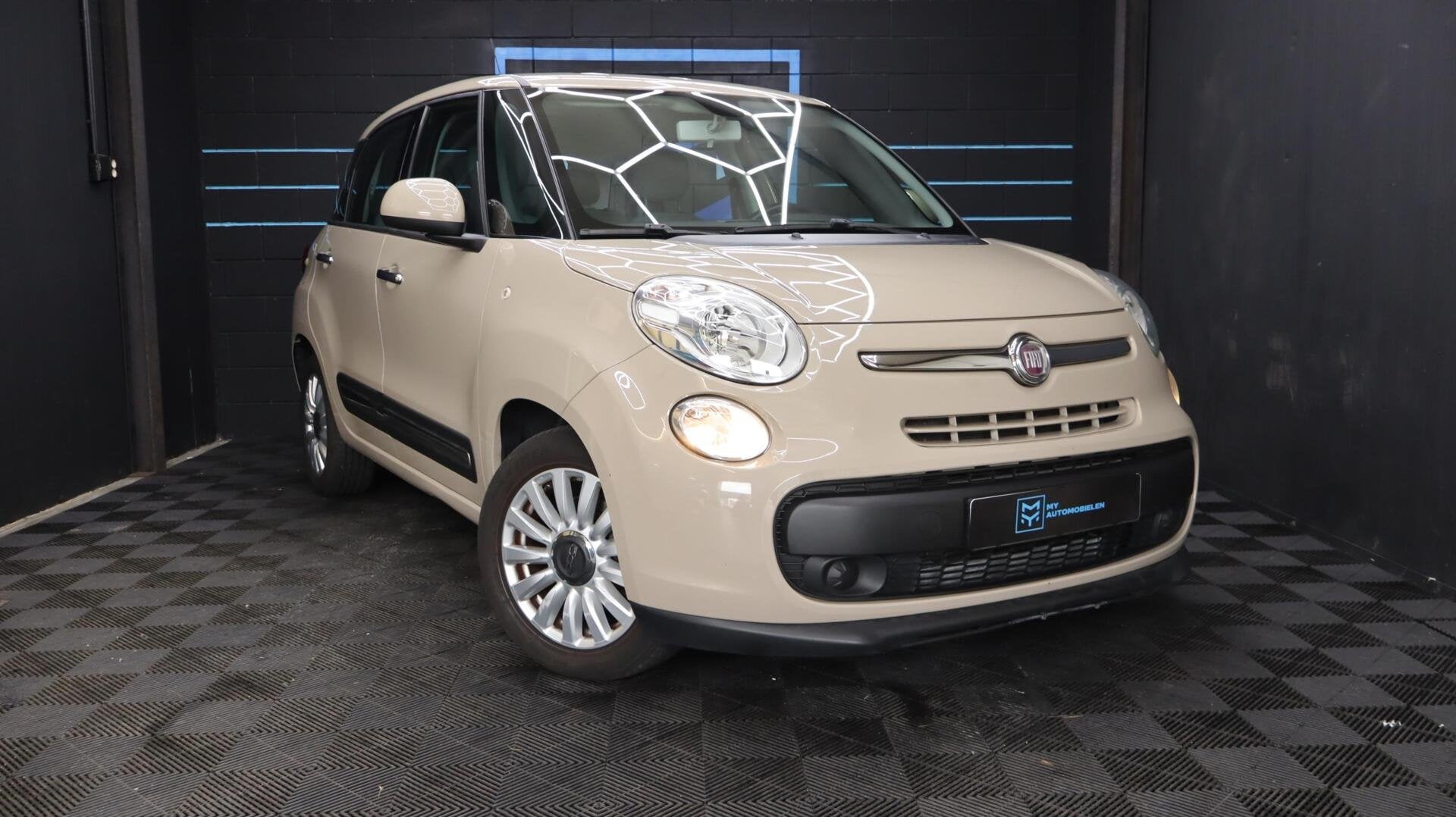 Fiat 500 L 0.9 TwinAir Easy Eco, Auto's, Gebruikt, Euro 6, Beige, Bedrijf