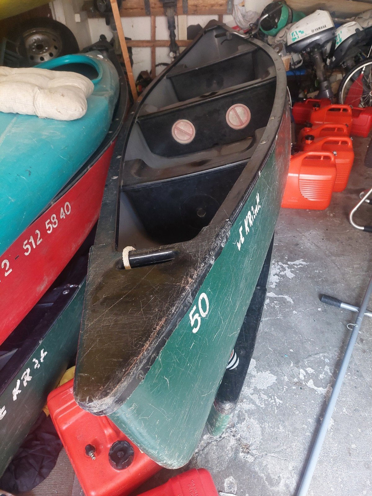 Canadese kano 3 tot 4 personen, Watersport en Boten, Kano's, Ophalen, Gebruikt, Canadese kano of Open kano