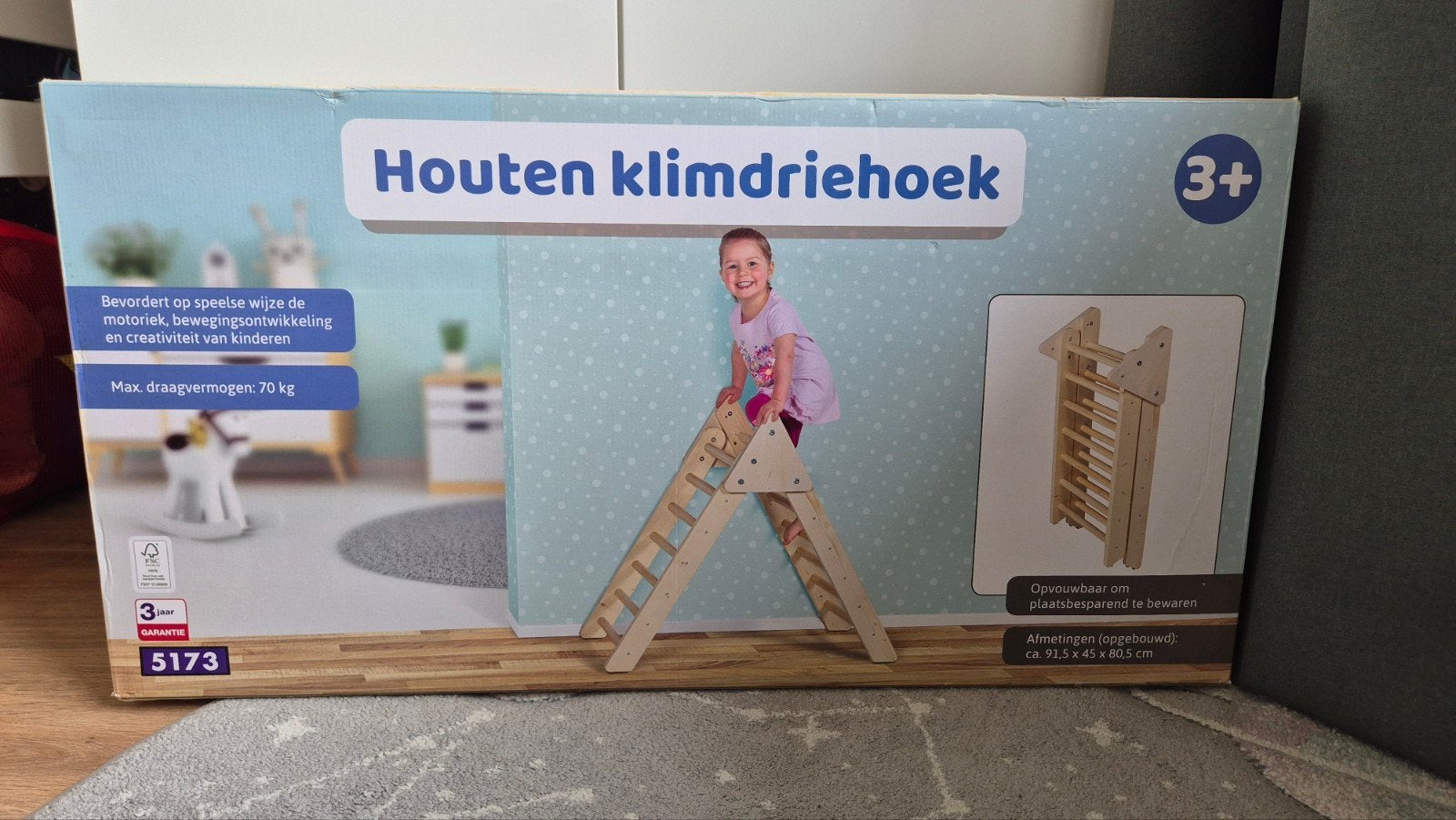 Nieuw! Houten klimdriehoek, Ophalen, Nieuw, Overige typen