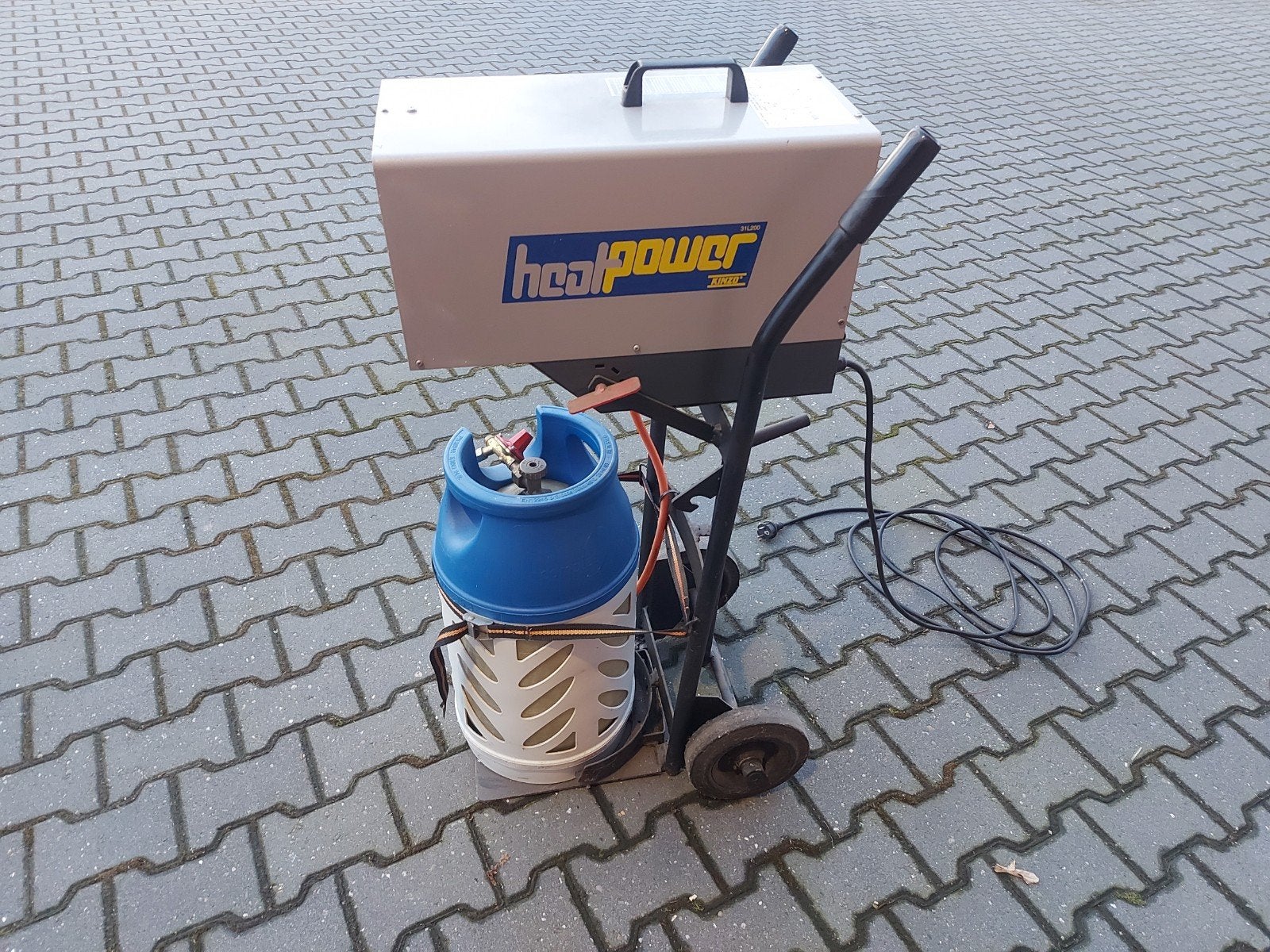 Kinzo heteluchtgenerator / hetelucht kanon / heater, Ophalen, Minder dan 60 cm, Kachel, 30 tot 80 cm