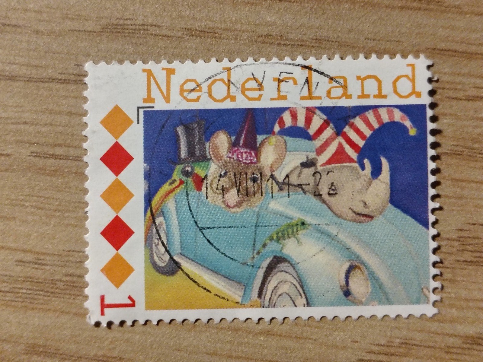 Persoonlijke Postzegel Cartoon, Ophalen of Verzenden
