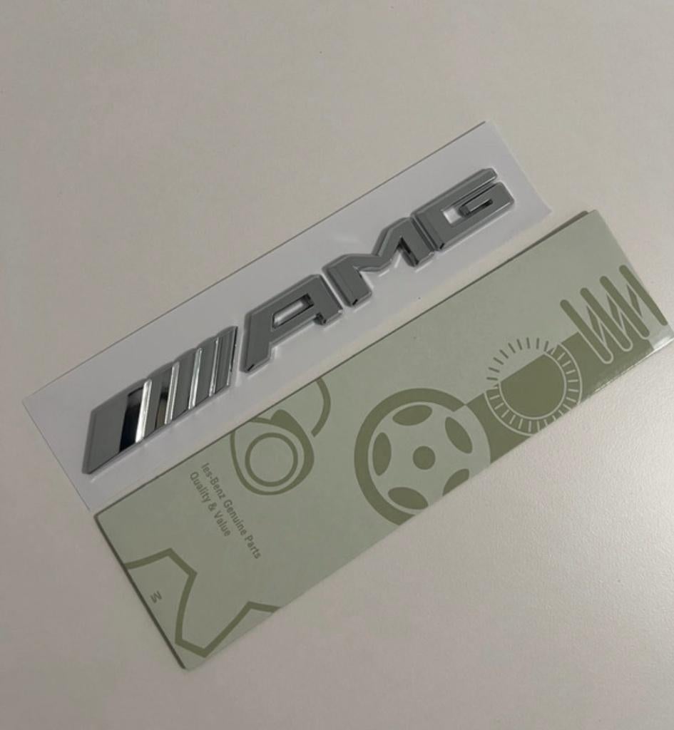 AMG Mercedes Benz kofferbak Logo embleem, Ophalen of Verzenden