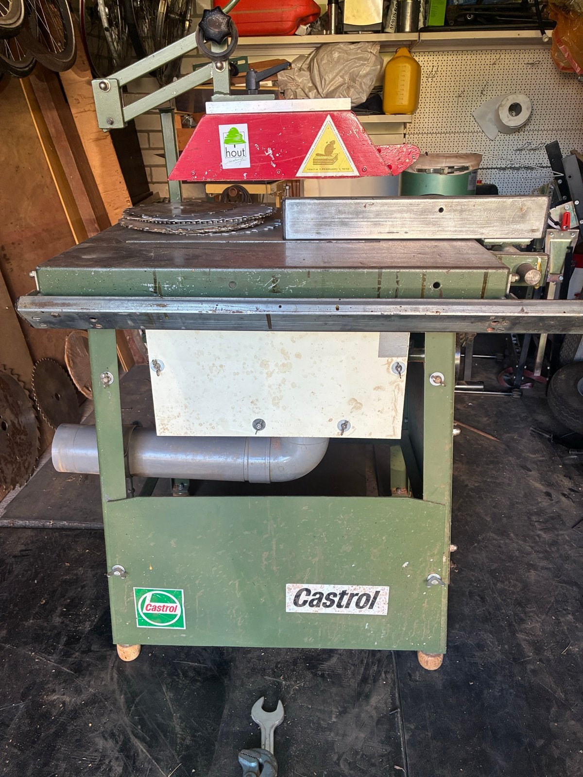 Robuuste Zaagtafel - Ideaal voor Houtbewerking, Ophalen, 1200 watt of meer, Cirkelzaag, 70 mm of meer
