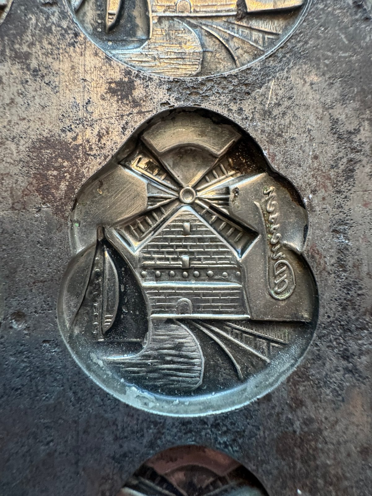 Oude chocolade mal A. Driessen molen zeilschip, Ophalen of Verzenden
