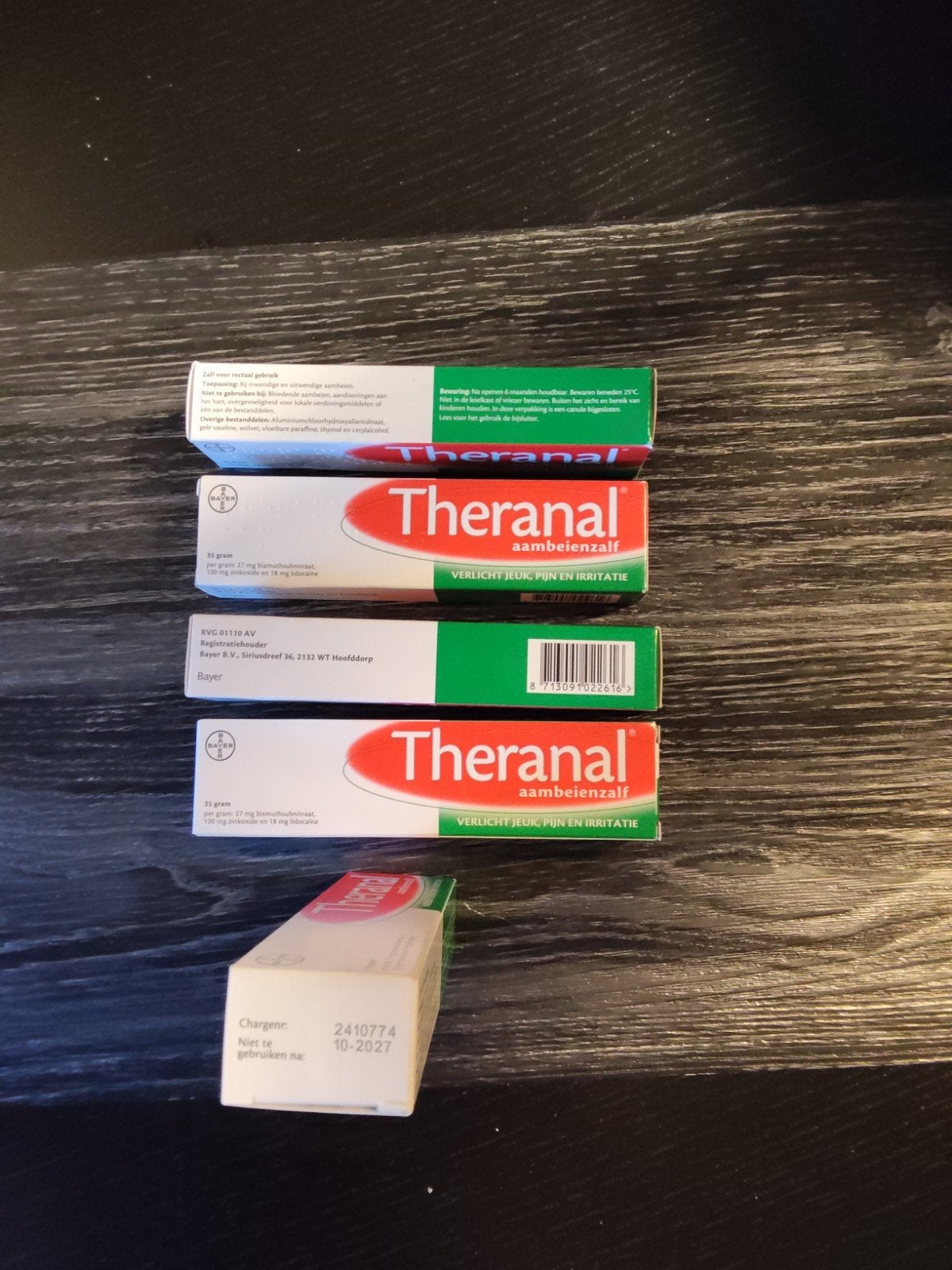 Nw Ongeopende tubes Theranal zalf 5 stuks, Ophalen of Verzenden, Overige typen