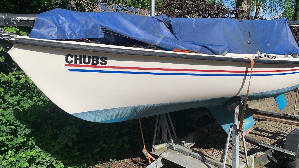 centaur open zeilboot met trailer, Watersport en Boten, Ophalen, 6 meter of meer, Gebruikt, Overige typen