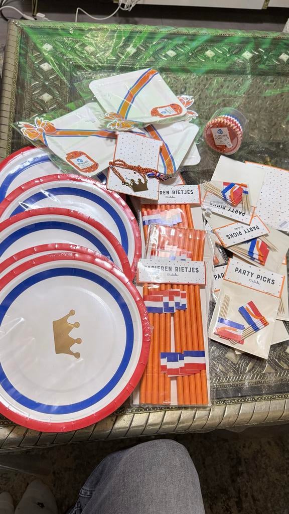 Koningsdag spelen en feestartikelen, Ophalen of Verzenden, Nieuw, Feestartikel, Oranje of Koningsdag