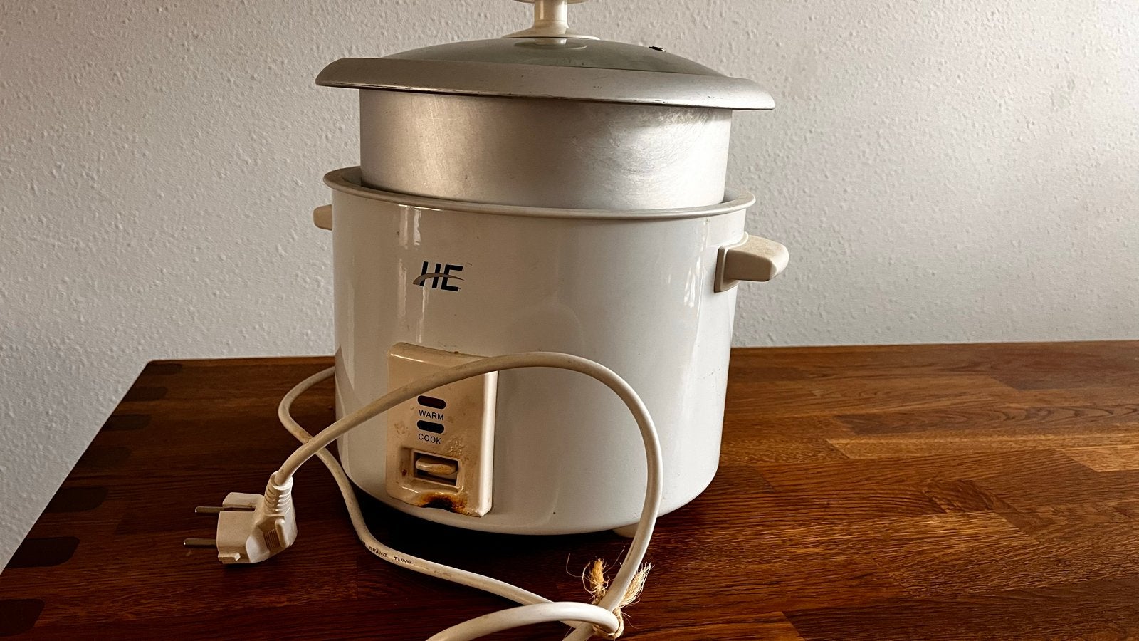 Gratis rijstkoker met stoomfunctie, Ophalen, Gebruikt