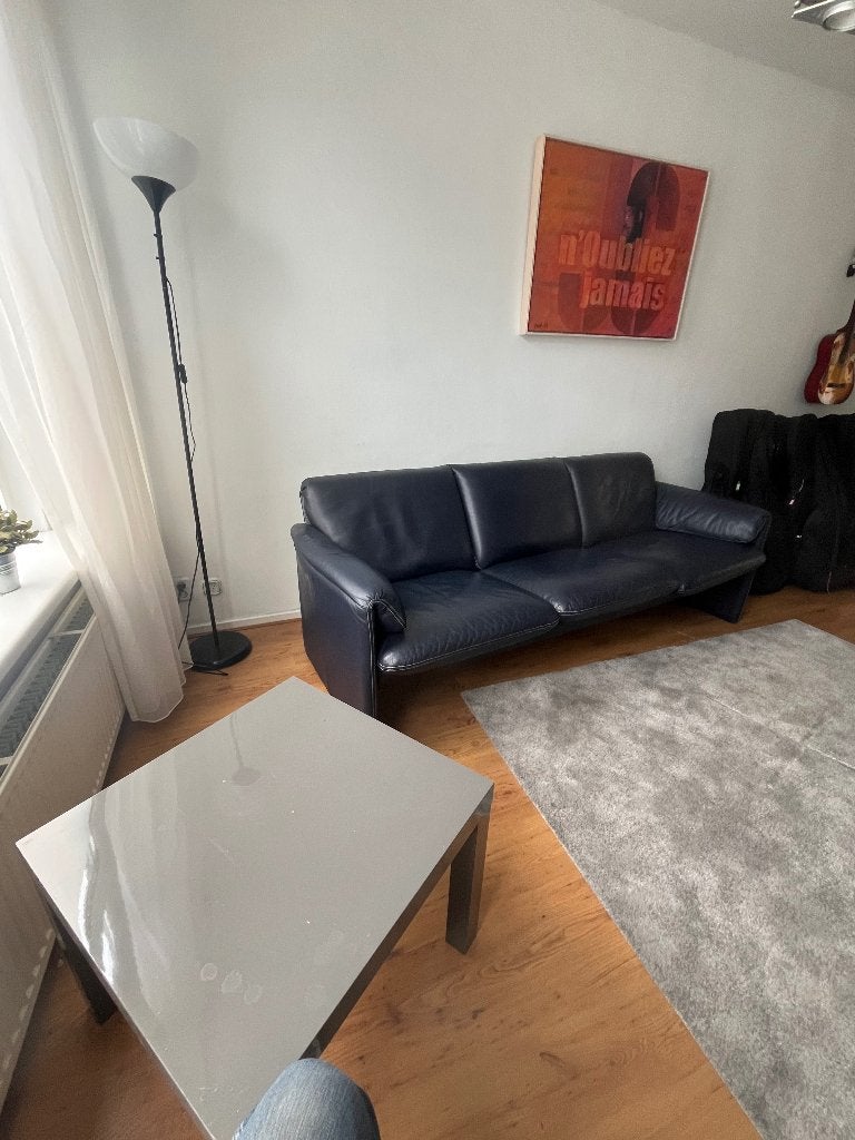 Leolux 3 zitsbank, Ophalen, Gebruikt, Driepersoons, 75 tot 100 cm